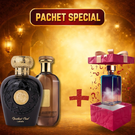 Pachete Speciale - Parfum Surpriză - Opulent Oud + Mousuf + Parfum Surpriză 100ml