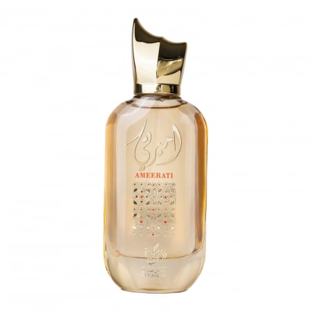 Al Wataniah - Ameerati de la Al Wataniah este un parfum arabesc pentru femei de 100ml, cu citrice, mosc și note lemnoase, într-o compoziție proaspătă și elegantă.