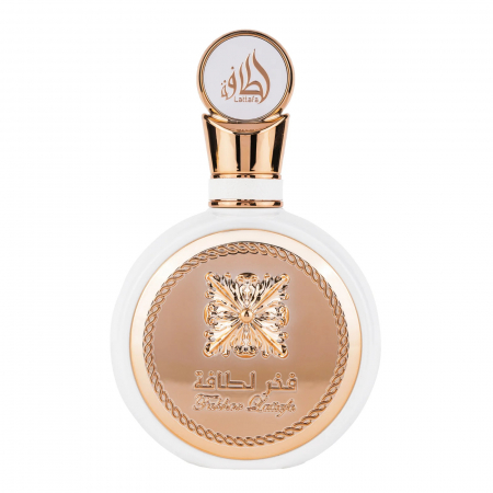 Lattafa - Fakhar Woman de la Lattafa este un parfum arabesc pentru femei, 100ml, cu aroma de tuberoză, vanilie și ambroxan, floral-oriental, rafinat și seducător.