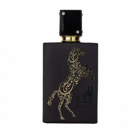 Parfumuri arabesti femei, barbați si unisex - Lail Maleki de la Lattafa este un parfum arabesc unisex, 100ml, cu miere, smirnă și flori – intens, oriental și rafinat.