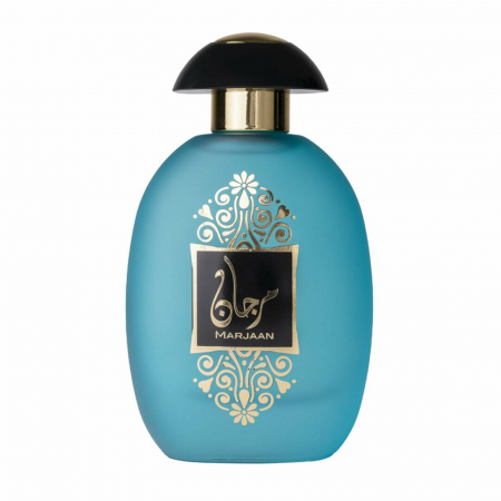 Parfumuri arabesti femei, barbați si unisex - Marjaan de la Al Wataniah este un parfum arabesc unisex, 100ml, cu note florale, galbene, ambră și tuberoză – cald, rafinat și versatil.