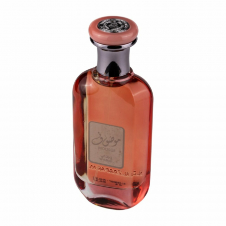 Mousuf Wardi de la Ard Al Zaafaran este un parfum arabesc pentru femei, 100ml, cu note florale și orientale – elegant, persistent și rafinat. [2]