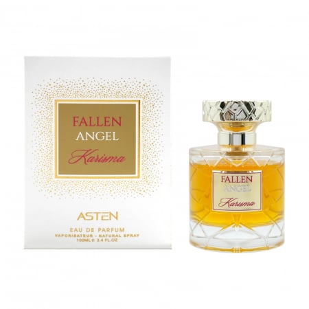 Parfumuri femei - Fallen Angel de la Asten este un parfum arabesc unisex de 100ml cu accente dulci și lemnoase, într-o compoziție intensă și misterioasă, inspirată din eleganța senzuală a parfumului Angel’s Share.