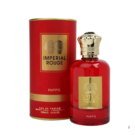 Parfum Imperial Rouge de la Riiffs, 100ml, cu note de trandafir, vanilie și ambră – o aromă feminină, elegantă și rafinată. [2]