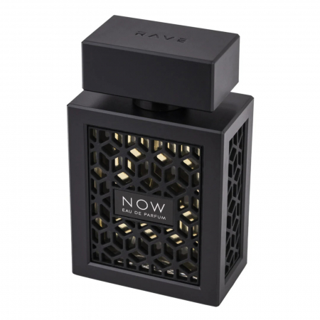 Now de la Rave este un parfum arabesc pentru bărbați, 100ml, cu mandarină, ambră și patchouli, o compoziție proaspătă, caldă și elegantă, cu note orientale. [2]