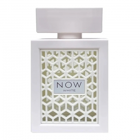 Rave - Now White de la Rave este un parfum arabesc unisex, 100ml, cu grapefruit, măr verde și mosc, o compoziție proaspăt-orientală, echilibrată și modernă.