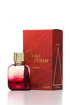 Parfumuri arabesti femei, barbați si unisex - Rouge Elixir de la Frederic Patric este un parfum arabesc unisex de 100ml cu note inspirate din Baccarat Rouge 540, într-o compoziție intensă și rafinată, cu accente dulci, lemnoase și sofisticate.