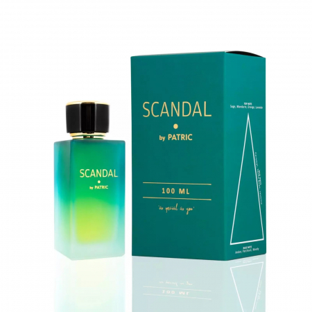 Parfumuri femei - Scandal by Patric de la Frederic Patric este un parfum arabesc unisex de 100ml cu note dulci și senzuale, într-o compoziție intensă și provocatoare, inspirată din Scandal de la Jean Paul Gaultier.