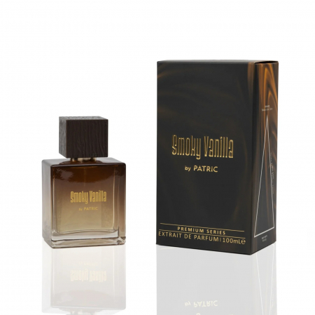 Parfumuri arabesti femei, barbați si unisex - Smoky Vanilla de la Frederic Patric este o apă de parfum unisex de 100 ml, cu o aromă intensă și rafinată, inspirată de celebrul Tobacco Vanille.
