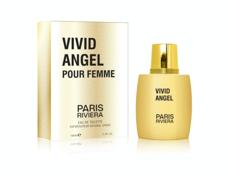 Parfumuri arabesti femei, barbați si unisex - Vivid Angel Paris Riviera femei 100ml apă de toaletă cu fructul pasiunii, gardenie și vanilie. Senzual, vibrant și elegant.