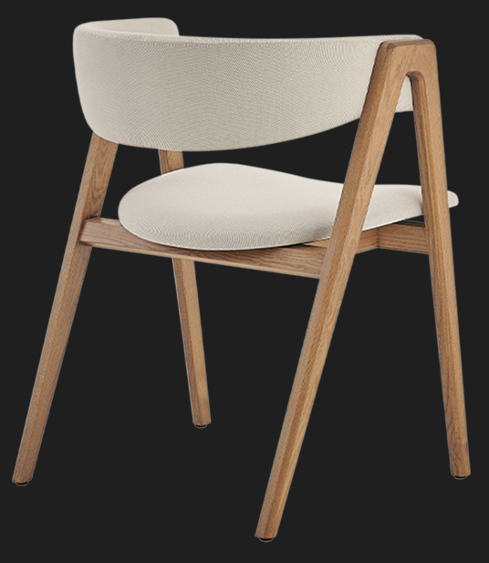 Scaun din lemn GALA [3]