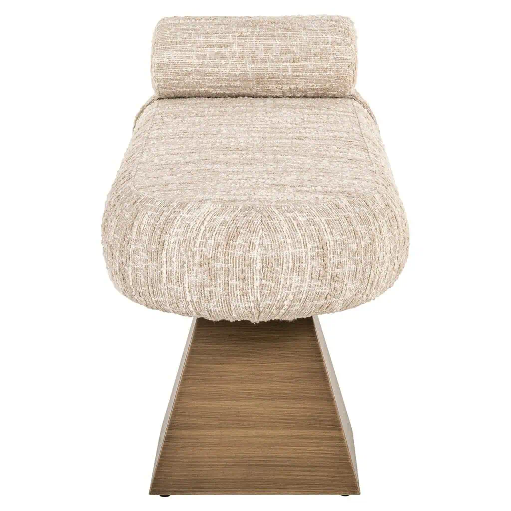 BANCUTA ANGORA 3522, CONFECTIONAT DIN METAL, 100% POLIESTER, SPUMA SI LEMN RECICLAT, RICHMOND INTERIORS [3]