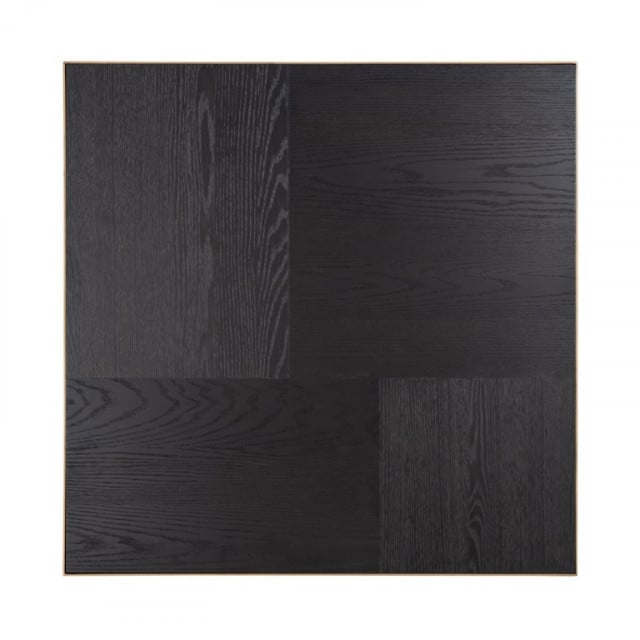 Masa de cafea CANBON maro/negru 90X90cm- Richmind Interiors [2]