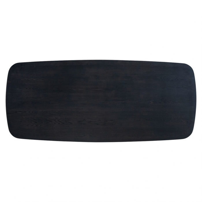 Masa dining CAMBON  maro/negru lemn 230X100cm - Richmond Interiors [3]