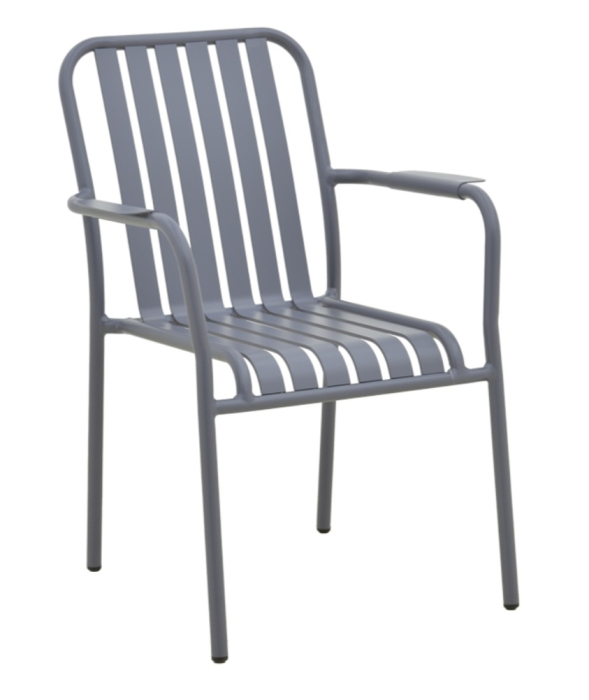 Scaun VISTA din aluminiupentru amenajări horeca interior si exterior [2]