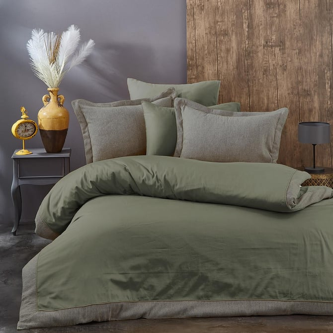 Set Lenjerie  AMANDA culoare mustar- 2 persoane [6]