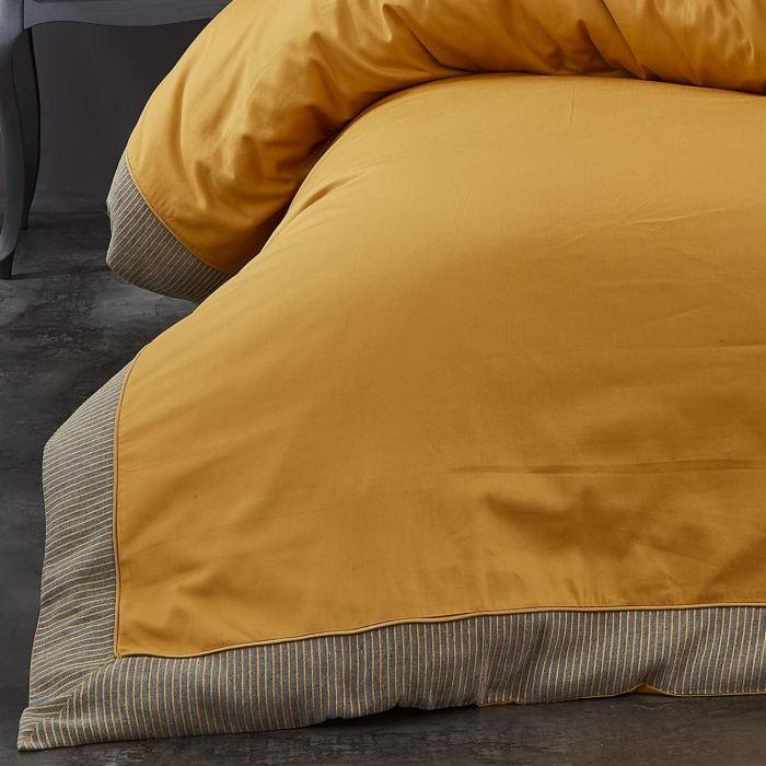 Set Lenjerie  AMANDA culoare mustar- 2 persoane [2]