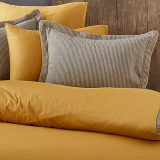 Set Lenjerie  AMANDA culoare mustar- 2 persoane [3]