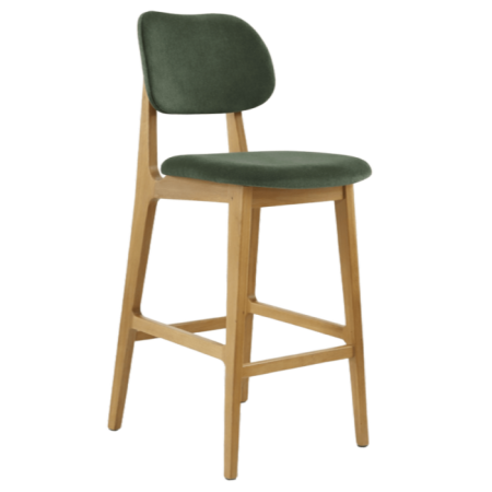 Scaune bar - Scaun de bar din lemn masiv- LEXA