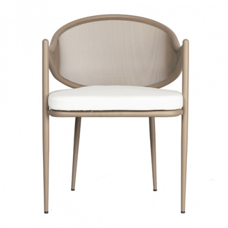 Scaun din metal cu perna SPACE [2]
