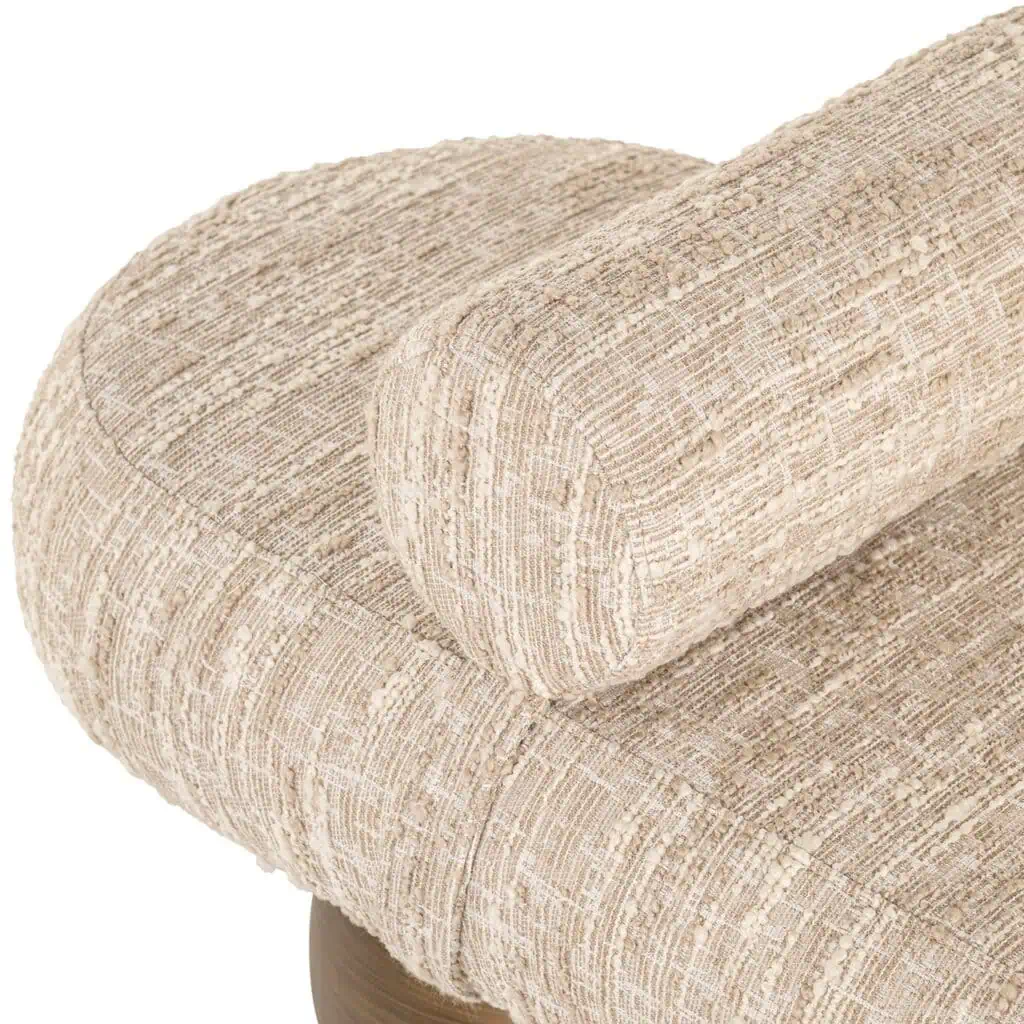 BANCUTA ANGORA 3522, CONFECTIONAT DIN METAL, 100% POLIESTER, SPUMA SI LEMN RECICLAT, RICHMOND INTERIORS [4]