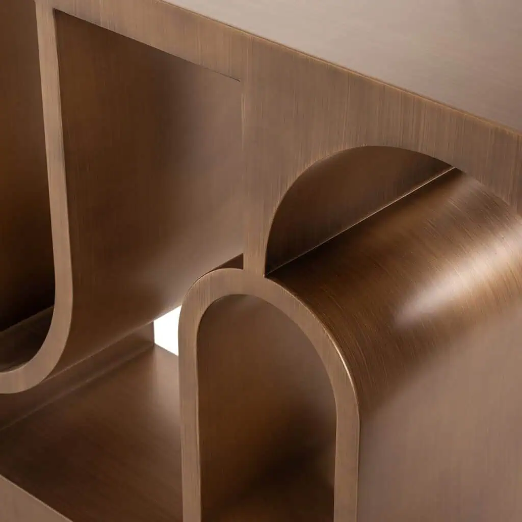 Consola aurie aramie din fier Lugano- Design ALEXANDER JONES [3]