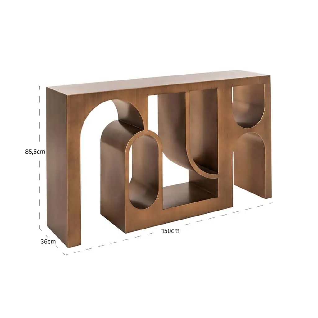Consola aurie aramie din fier Lugano- Design ALEXANDER JONES [2]