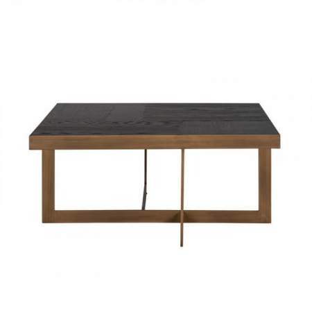 Living - Masa de cafea CANBON maro/negru 90X90cm- Richmind Interiors