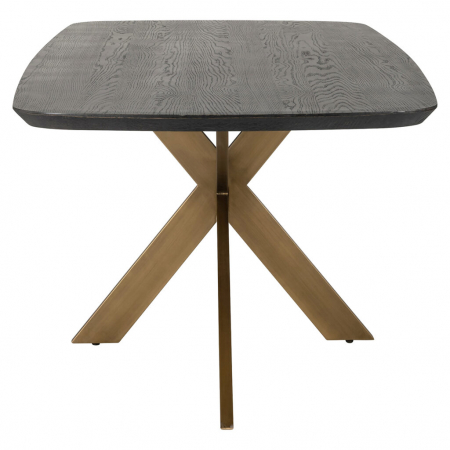 Masa dining CAMBON  maro/negru lemn 230X100cm - Richmond Interiors [1]
