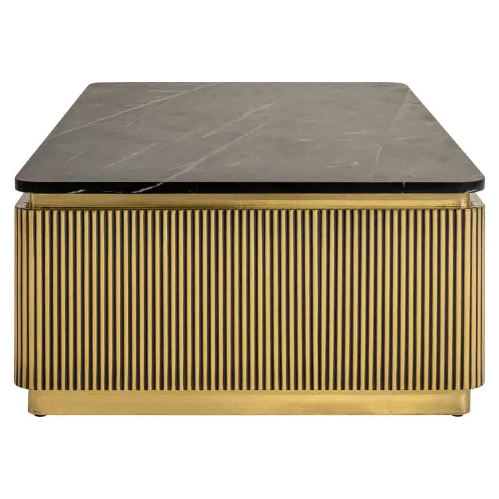 Masuta cafea IRONVILLE 140CM, GOLD- Richmond Interiors [1]
