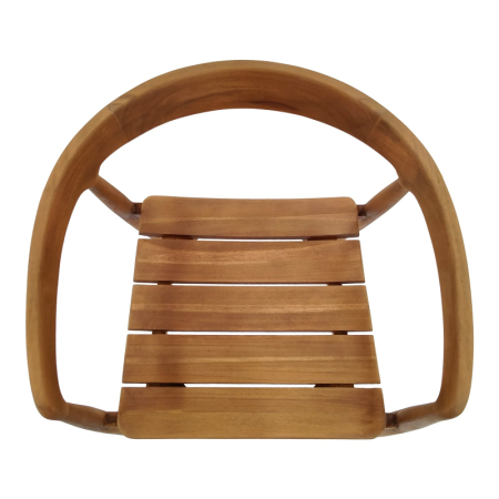 Scaun pentru exterior din lemn de teak,NOOBY [3]