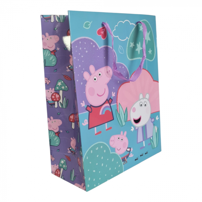 Peppa Pig Gift Bag, Paper, 34x26x12cm, multicolor [2]