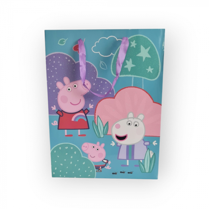 Peppa Pig Gift Bag, Paper, 34x26x12cm, multicolor [3]