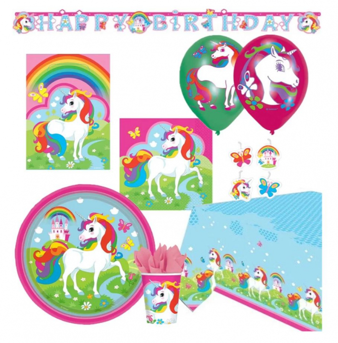 Set vesela petrecere Unicorn 56 Piese [1]