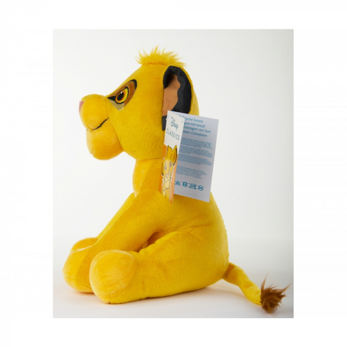 Animal de pluș Disney Simba King cu sunet 29 cm, 3+ ani [2]