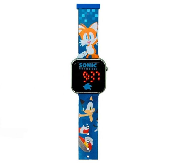 Ceas digital LED Sonic the Hedgehog Tails, 18x7,5x3 cm [2]