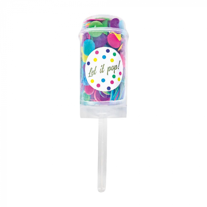 Confetti Let It Pop! - mov, roz, verde, albastru [1]