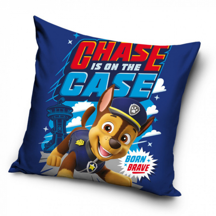 Fata de pernă Paw patrol 40x40 cm, 100% Poliester, Inchidere cu Fermoar [1]