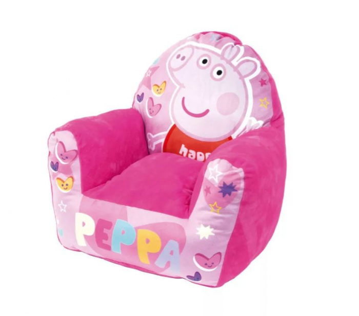 Fotoliu pentru copii Peppa Pig Love Plush 52x48x51 cm, 9luni/5ani [2]