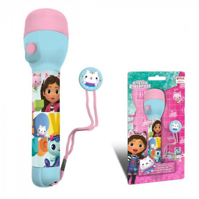 Lanterna de buzunar alimentată cu baterii Gabby's Dollhouse 21 cm [1]