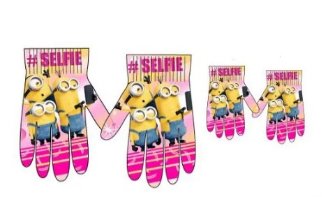 Mănuși pentru copii Minions, One Size, Multicolor. [1]