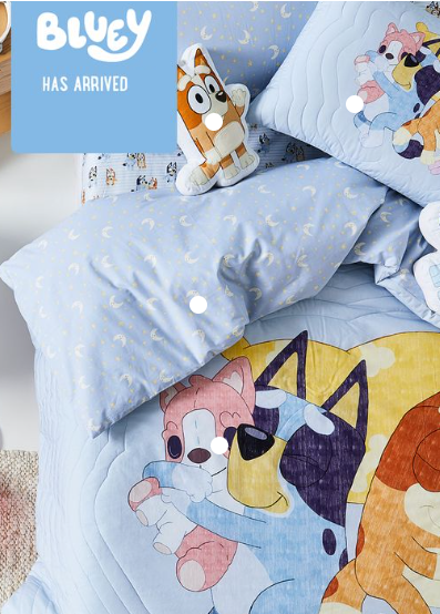 Perna decorativa Bluey Shape  21x31 cm [3]