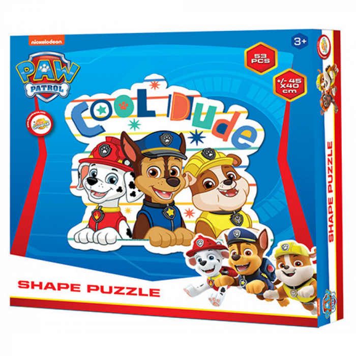 Puzzle Paw Patrol Cool Dude, 53 de piese, 3+ ani [1]
