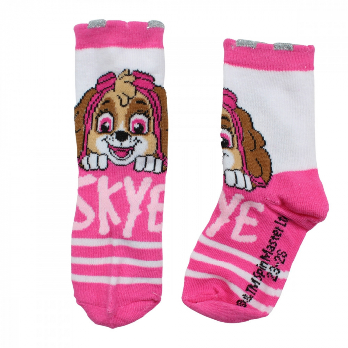 Set 2 perechi șosete pentru fete Paw Patrol [1]