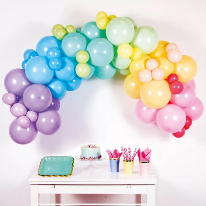 Set baloane ghirlanda Rainbow 78 piese [1]