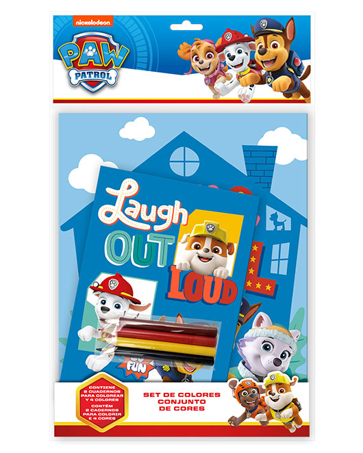 Set de colorat Paw Patrol, 6 Piese, 2 Planse, +3 ani [2]