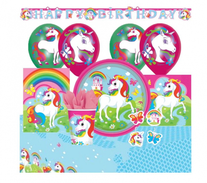 Set vesela petrecere Unicorn 56 Piese [2]
