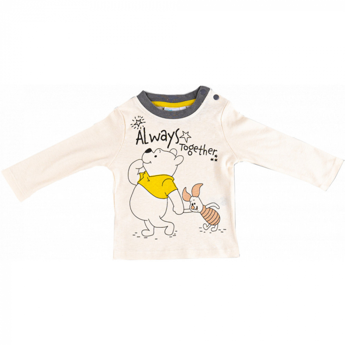 Set Disney Winnie the Pooh Baba, 7 Piese, Bluza, Căciulă și Bavetica 100% Bumbac [4]
