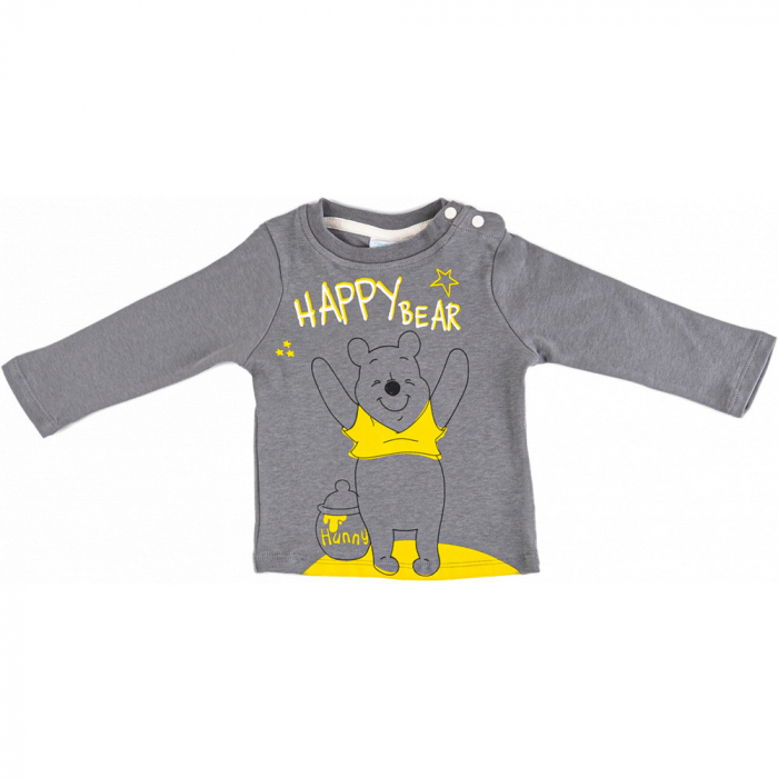 Set Disney Winnie the Pooh Baba, 7 Piese, Bluza, Căciulă și Bavetica 100% Bumbac [9]