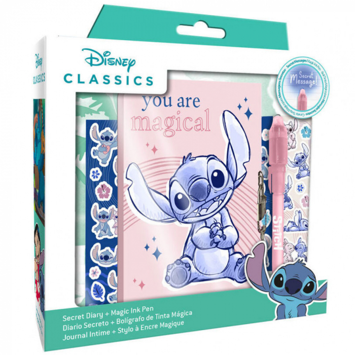 Set Jurnal cu stilou Magic Disney Lilo și Stitch, 3+ani [2]